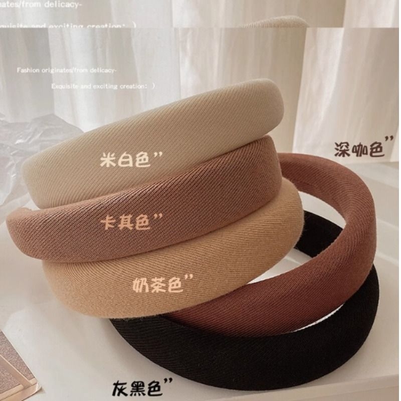 美拉德发箍头箍女款百搭压发高颅顶2023新款气质麻花发卡发捆头饰