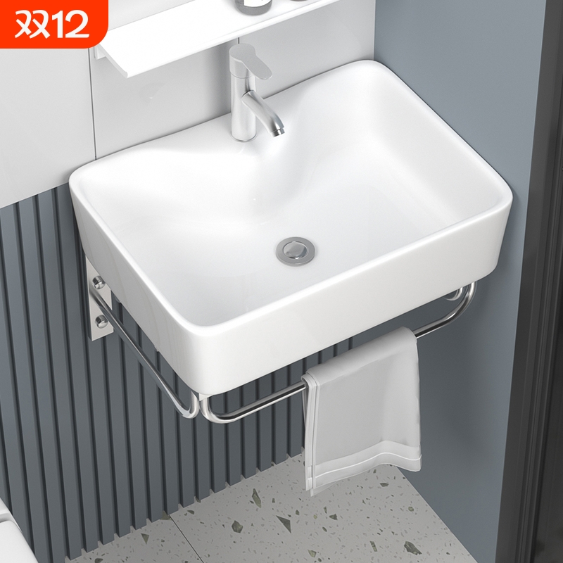 陶瓷挂墙洗脸盆柜|超1.3万次加购