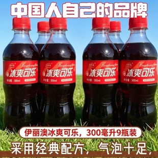 伊丽澳冰爽可乐300ml*9瓶夏日解暑碳酸饮料经典口味新日期