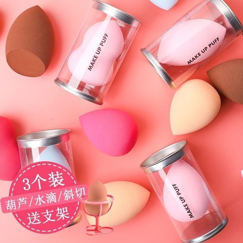 巨软美妆蛋超软不吃粉不卡粉海绵粉扑干湿两用气垫彩妆化妆工具盒