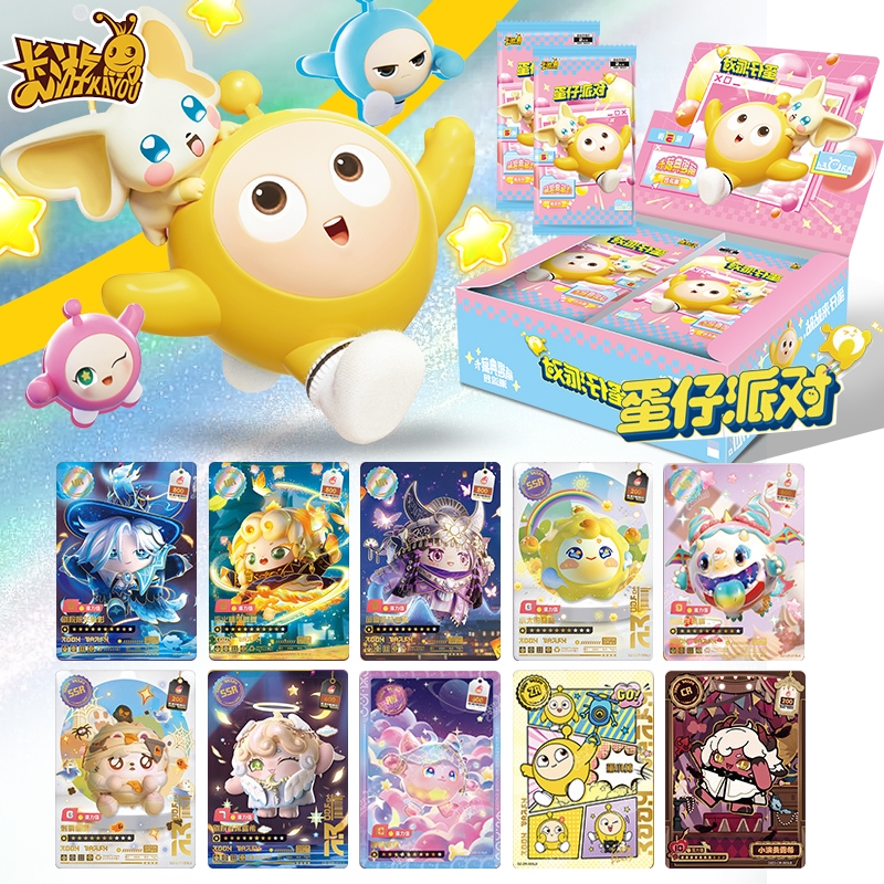 卡游蛋仔派对卡片盲盒正版