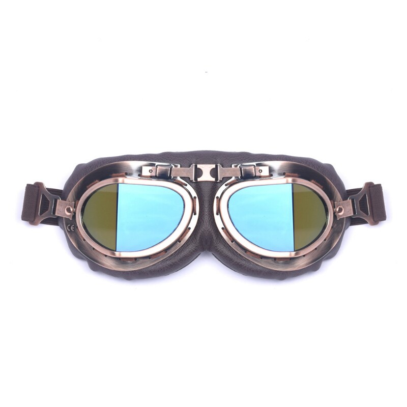 现货复古运动风镜摩托车越野骑行眼镜户外运动防风沙尘头盔护目镜