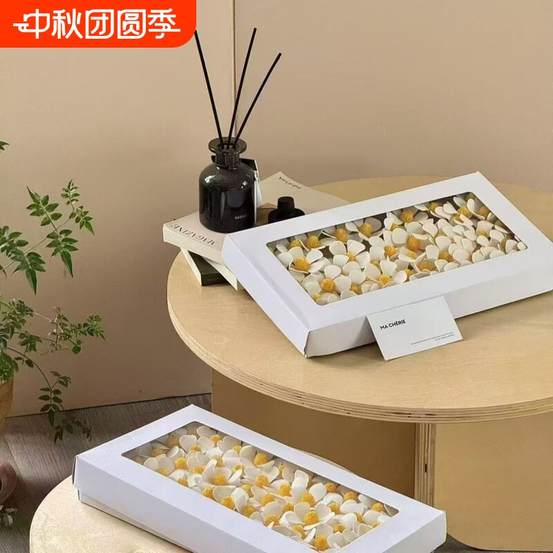 紫罗兰香皂花仿真干花五瓣花手工diy永生花束礼盒配装饰花艺材料图片
