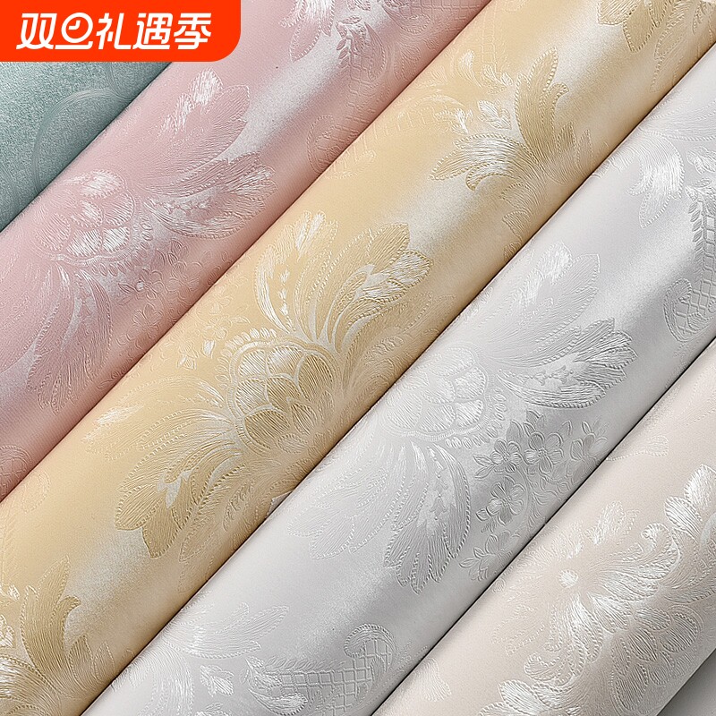 墙纸自粘防水防潮装饰温馨卧室客厅电视背景墙墙贴花房间壁纸贴