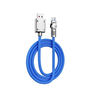 快冲冲120W快充旋转机客线蓝色1.0米1条装