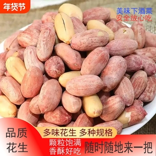 花生米蒜米花生耐吃小零食坚果耐吃蒜香休闲健康好吃年货节多味