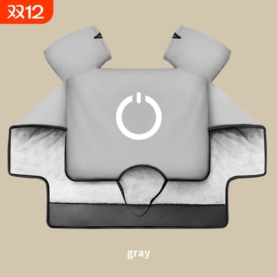 电动车挡风被冬季防寒罩电瓶车冬款高端加绒加厚双面防水风挡防风