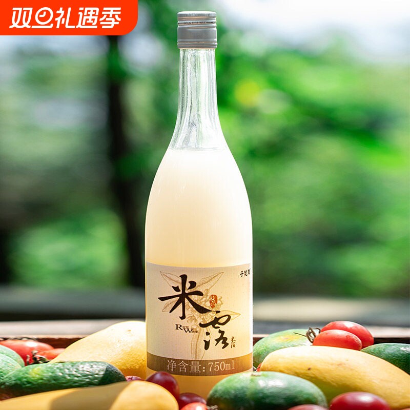 子陵滩桂花米酒米露瓶装甜饮品