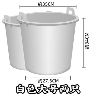 特厚塑料挑粪桶农用老式熟胶农村化粪池桶水桶家用手提加厚挑水桶