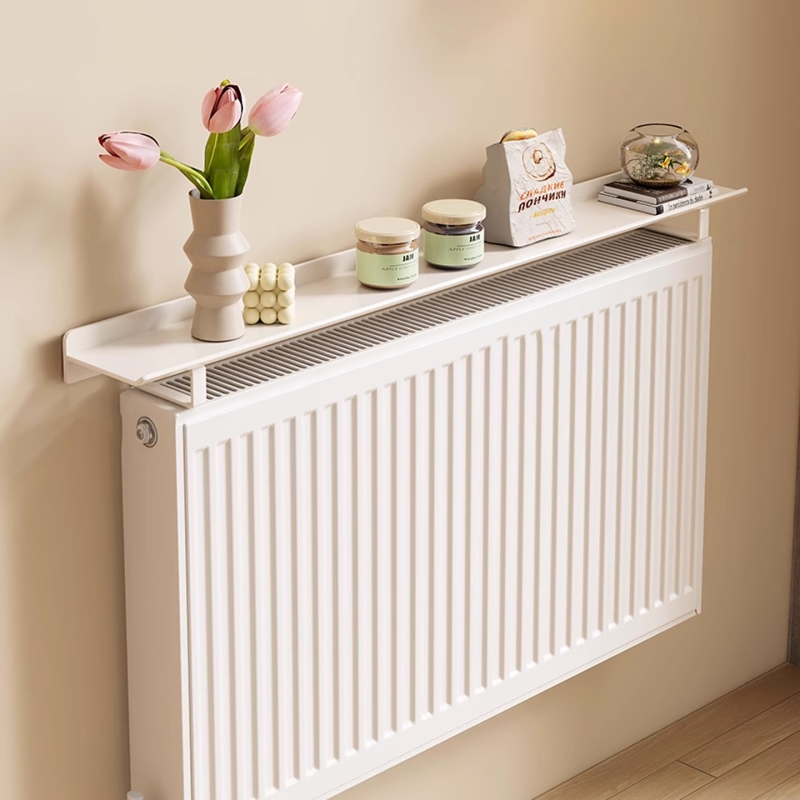 暖气片上方置物架卧室壁挂搁板