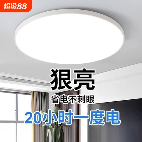 LED圆形简约吸顶灯|千人回购