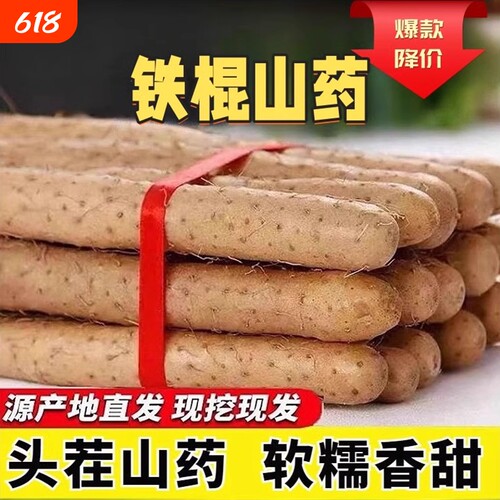 铁棍山药5斤新鲜|超5000次加购