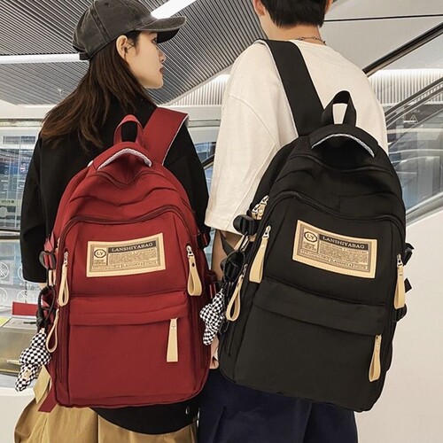 书包女大容量男学生背包双肩包