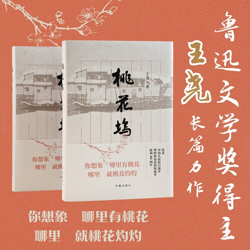 【正版】桃花坞 王尧著以抗日战争为背景 追溯到辛亥革命 延伸到解放战争苏州桃花坞大街方家和黄家两户文人家庭的命运 作家出版社