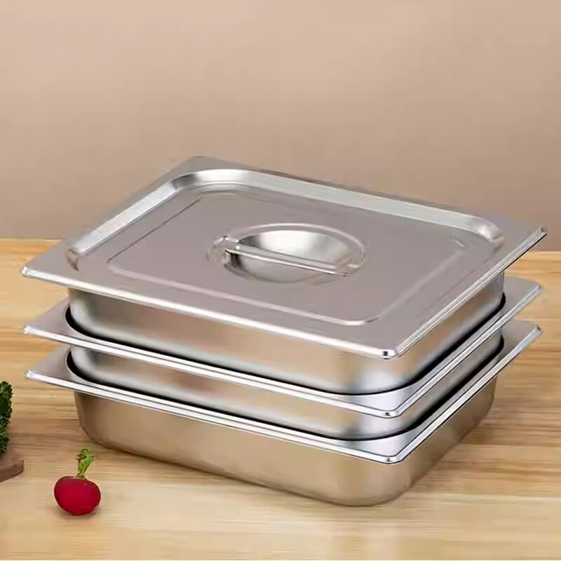 加厚不锈钢1/2份数盆油炸锅炸炉内胆关东煮锅炸薯条锅