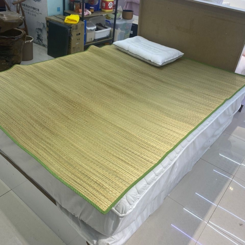 老式夏季草席天然1.5m加厚1.2m家用单人学生宿舍直筒0.8米
