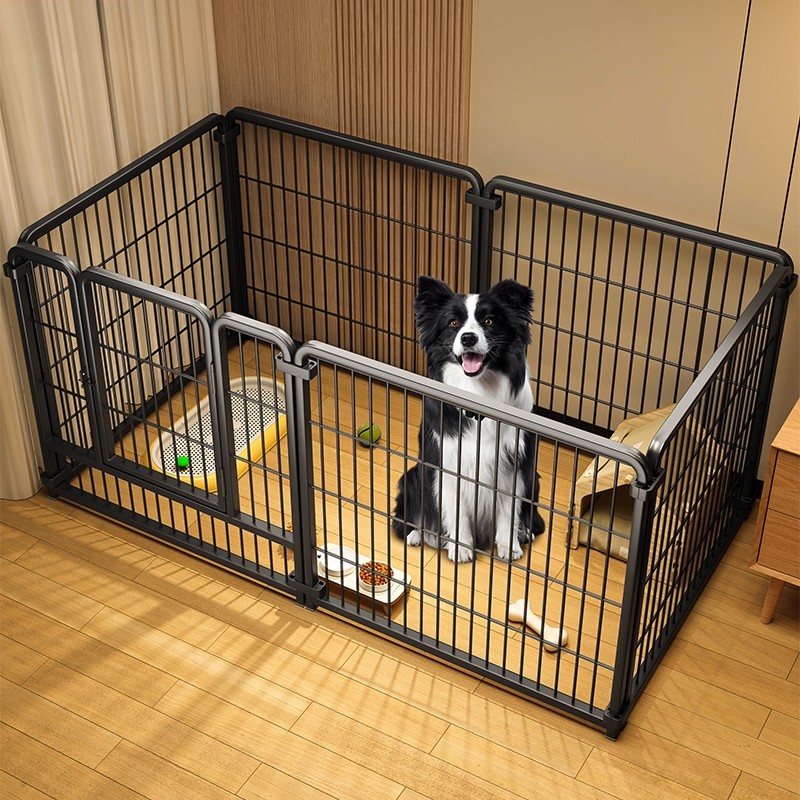 宠物围栏狗狗室内家用自由组合柯基中小型犬泰迪隔离门训厕狗笼子