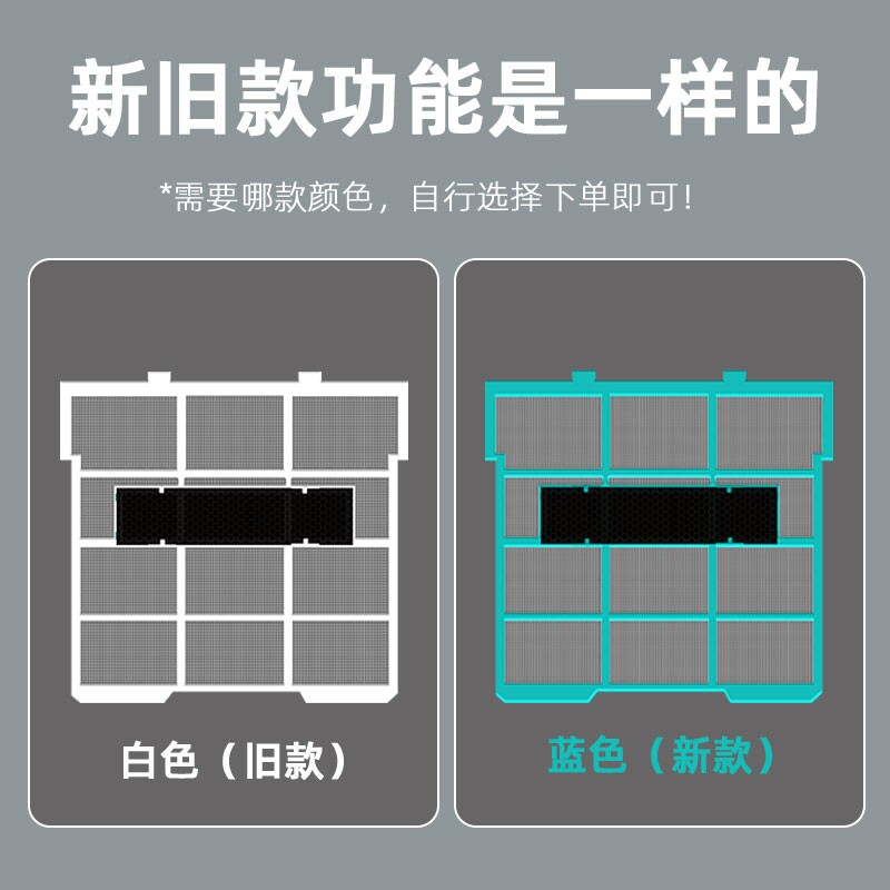 适用美的格力空调1-1.5匹室内机挂机过滤网隔尘网防尘网滤网新款