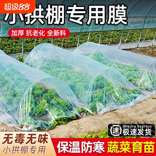 薄膜小拱棚膜大棚塑料膜蔬菜专用膜透明种菜保温防寒地膜种植育苗