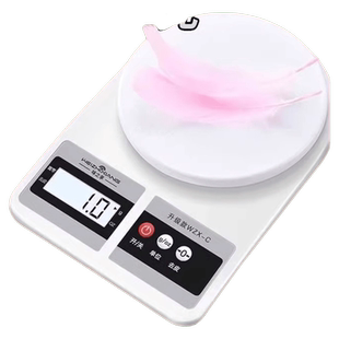 厨房秤烘焙电子秤家用小型克数称量器精准称重食物秤克称小称精度