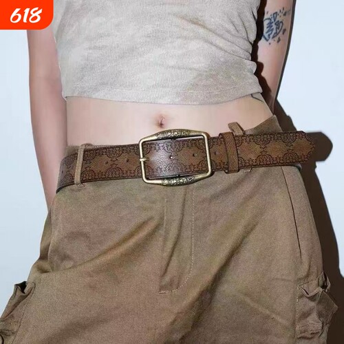 新款ins女士百搭高级皮带