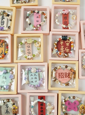 工厂直销摆摊创业景德镇陶瓷手串手链新中式中国风饰品其它首饰