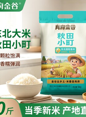 肖府金谷东北大米稻香米10斤