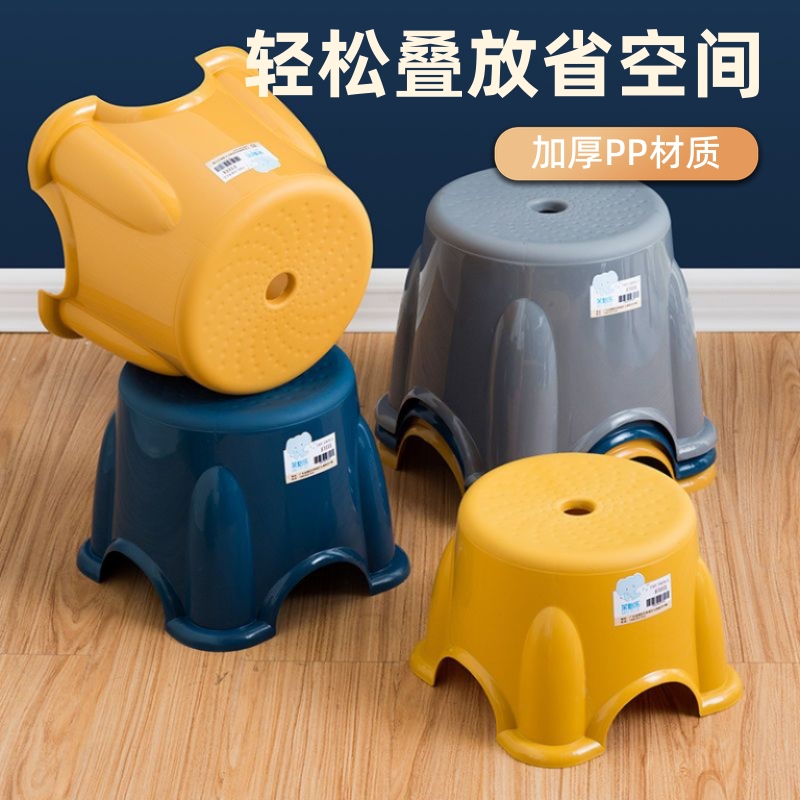 加厚塑料矮凳子|回购1.1万次