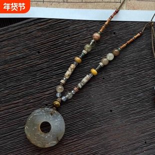 山寺ShanSi貔貅平安扣国风禅意项链新中式古风清冷感锁骨链配饰