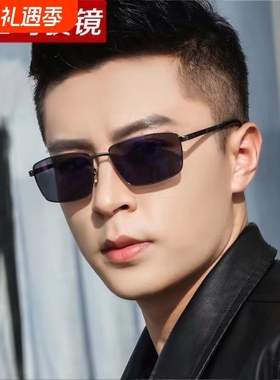 2025驾驶偏光墨镜男士高级感开车专用新款男款防紫外线太阳眼镜女