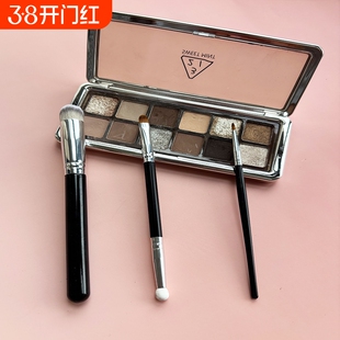 花千寻双头遮瑕刷毛老师同款海绵泪沟指腹细节扁头遮暇化妆刷T22