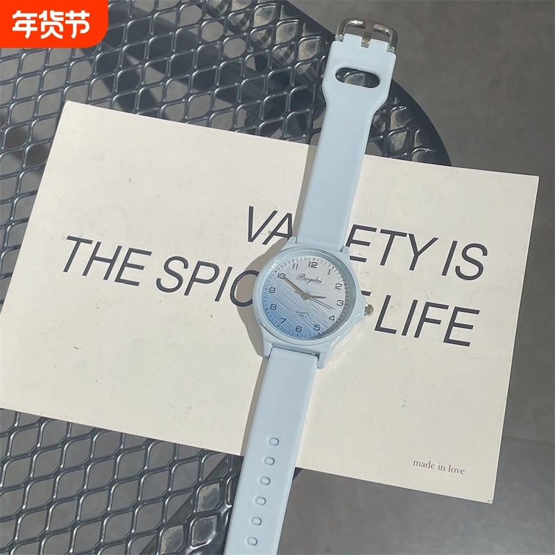 ins风手表女款学生初高中2024新款儿童女生小学生高颜值电子指