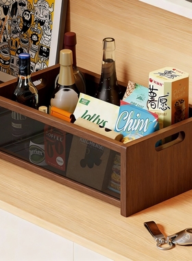 玄关收纳盒进门入户摆件置物架