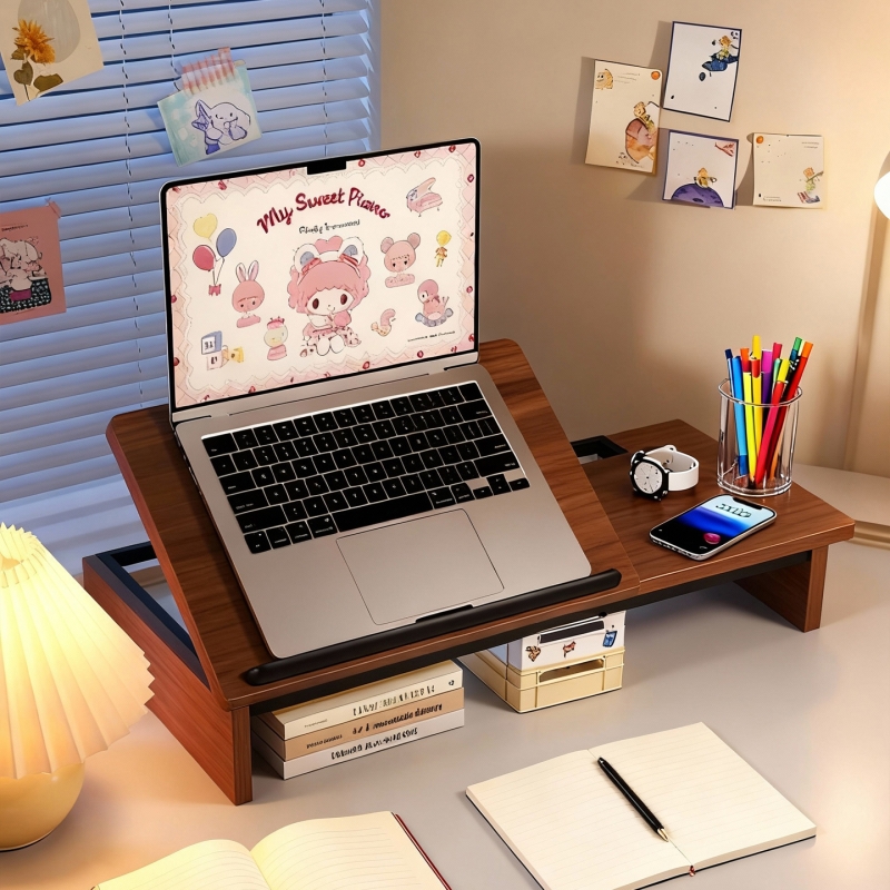 桌面笔记本支架可升降电脑增高架