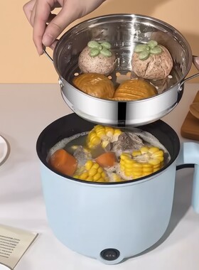 小电煮锅德国全自动蒸煮一体宿舍学生锅家用电炒锅电饭煲电热火锅
