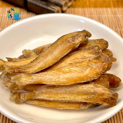 探味岛【顺丰包邮】沙梭鱼酥小鱼干酥脆即食海鲜干货沙尖鱼干80克