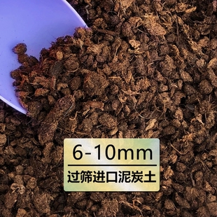 进口泥炭土块状土多肉营养土种植有机花土整包纯泥炭草炭土过筛土