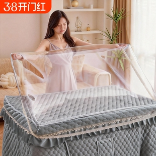 烤火桌罩套pvc正方形防油防水桌布长方形皮罩电炉罩桌垫包角桌子