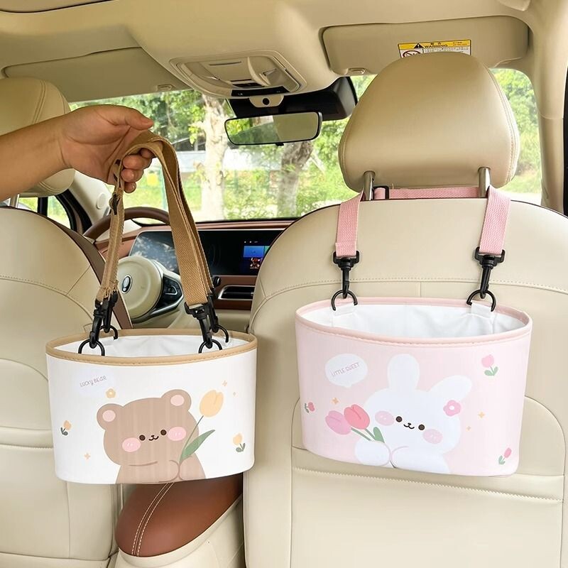汽车座椅后背收纳袋收纳置物袋挂物挂包装饰用品收纳储物盒多功能