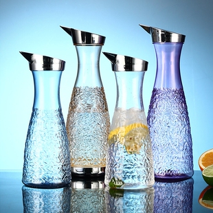 酒吧果汁壶亚克力水壶塑料餐饮pc饭店倒酸梅汁KTV饮料瓶商用扎壶