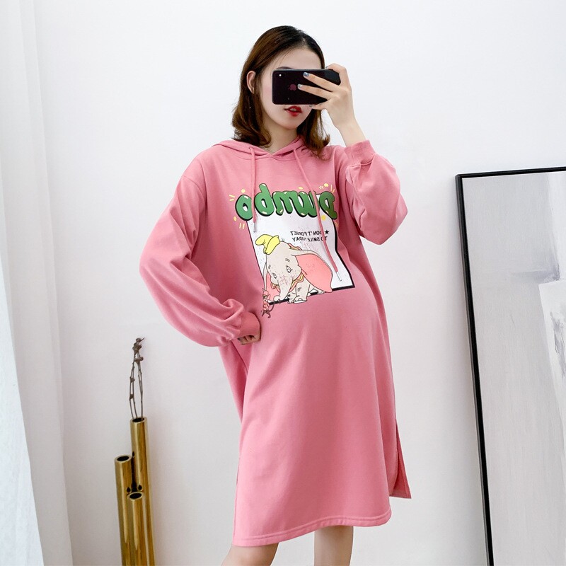 1106产后哺乳衣外出长袖薄卫衣时尚春装喂奶衣服外穿上衣春秋季