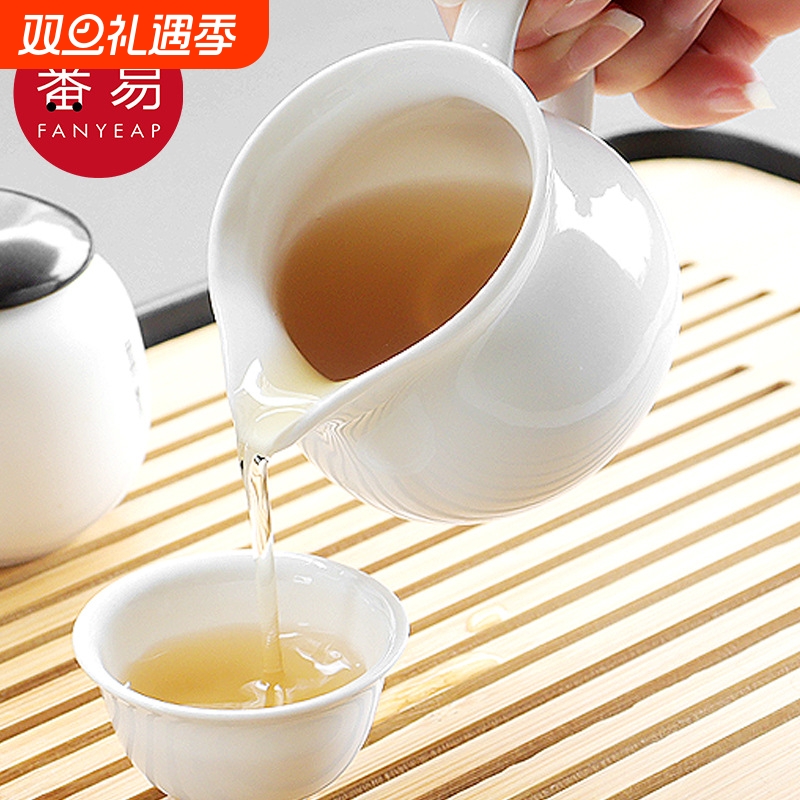 杯子/玻璃/公道杯BA1sn0-陶瓷杯会客喝茶匀杯家用办公泡茶杯