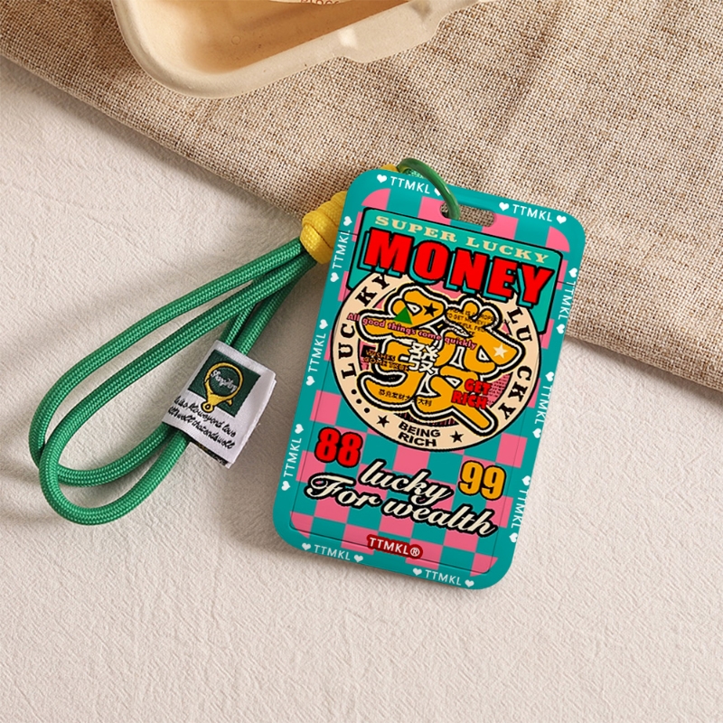 發字感应卡套学生滑盖卡套饭卡地铁电瓶车小区卡包