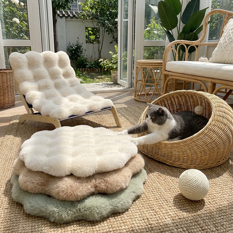 猫狗垫子猫窝踩奶垫子猫笼垫保暖睡觉毯子猫狗宠物猫咪睡垫毛毯子