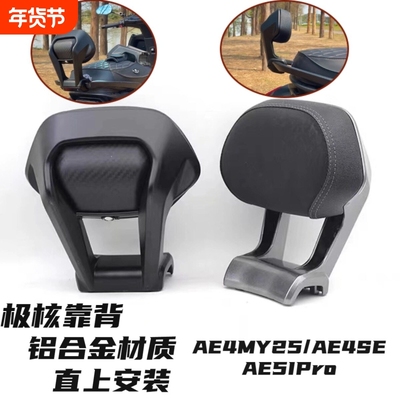 适用极核AE4Max MY25/AE4 Pro MY25/AE5iPro铝合金直上靠背