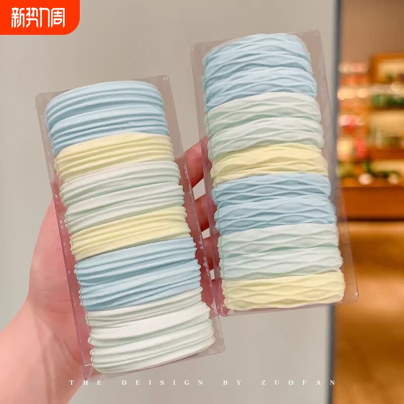 高马尾头绳发圈女成人2026新款高端发绳皮筋高弹力耐用扎头发发饰