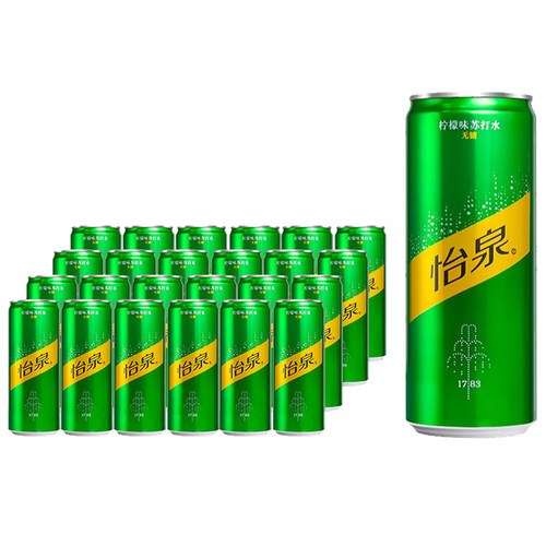 可口可乐怡泉苏打水330ml*12罐