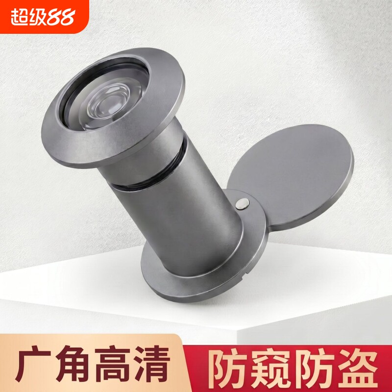 防盗门猫眼门镜家用二合一门铃图片
