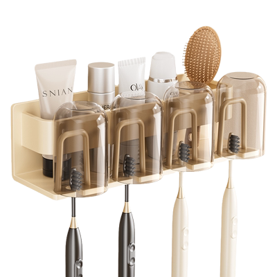 免打孔牙刷置物架|超2.4万次加购