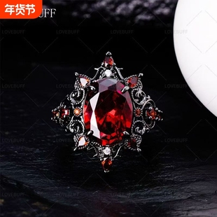 深渊之铭秦彻周边戒指同人周边红钻送生日礼物深空创意二次元游戏